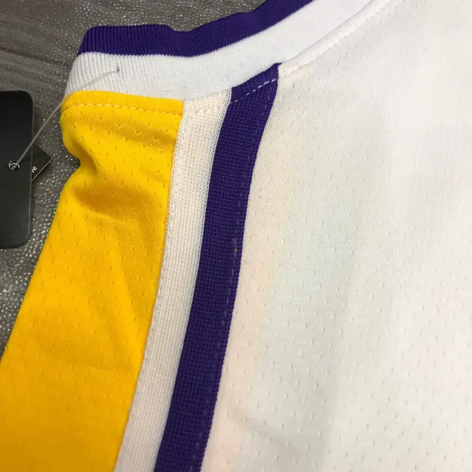 Los Angeles Lakers blanco cuello en V nº 8 Kobe