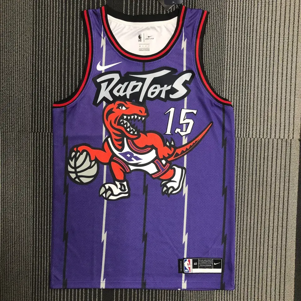 Raptors Retro morado Nº 15 Carter