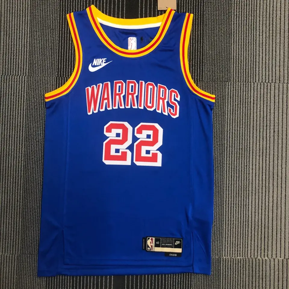 75º aniversario Warriors camiseta retro nº 22 Wiggins