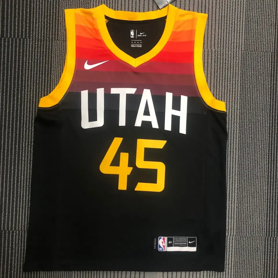 Jazz temporada 21 camiseta City Edition #45 Donovan Mitchell