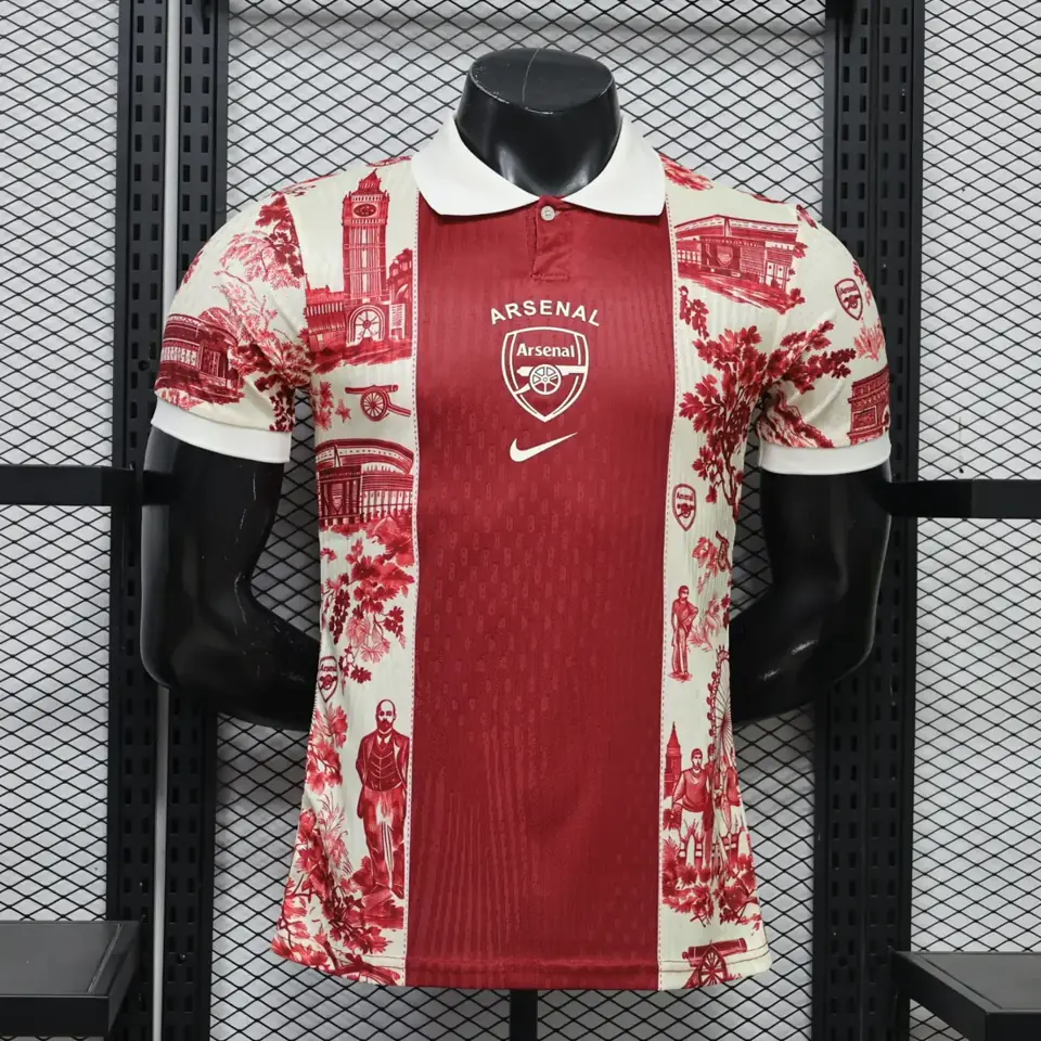 Edición especial del Arsenal 26-27, color rojo, tallas S-2XL