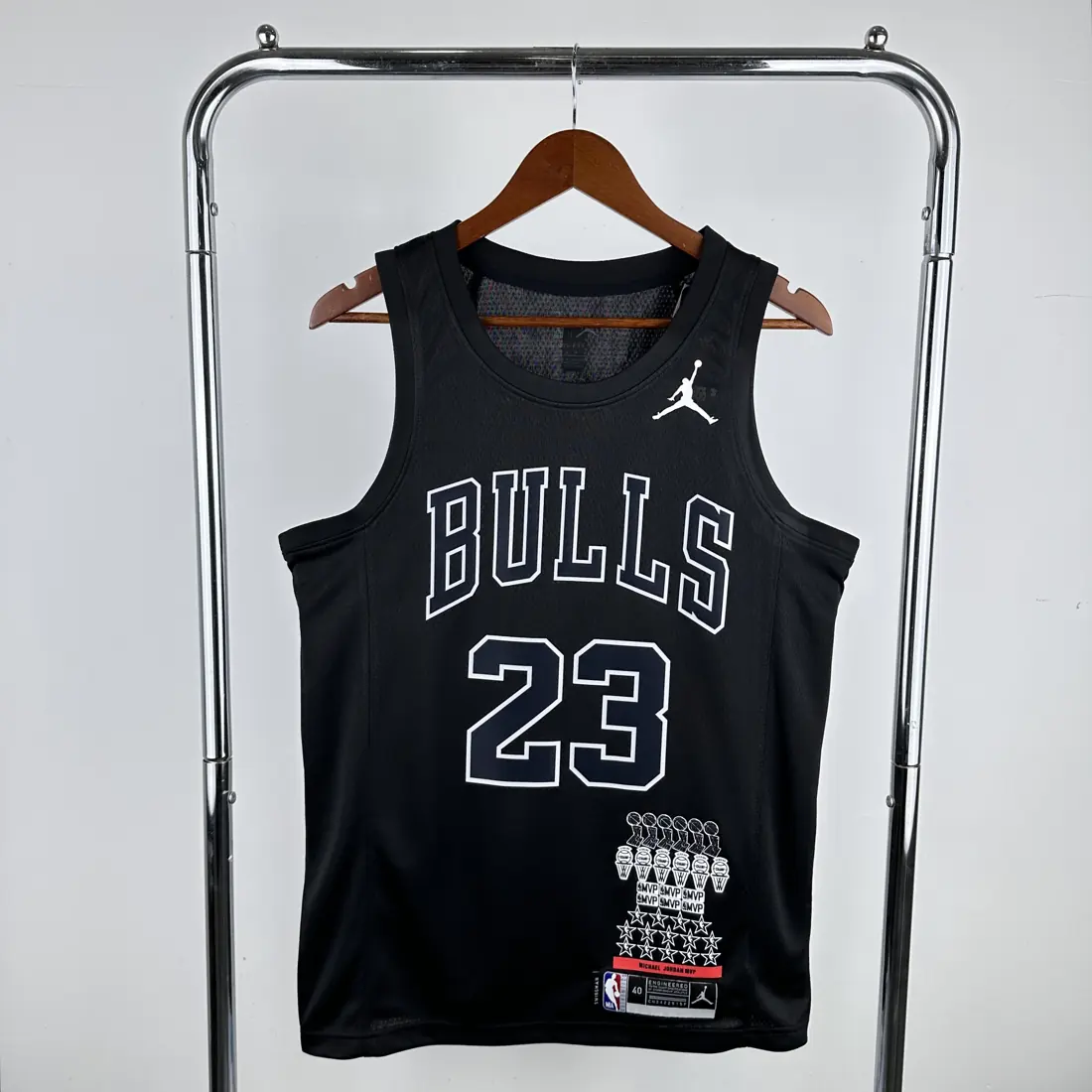 Bulls negro edición de honor n.º 23 Jordan
