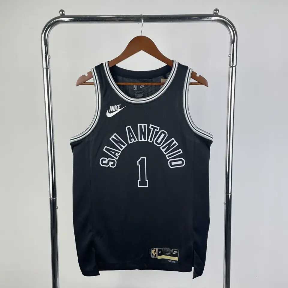 Temporada 23 Spurs retro número 1 Wembanyama