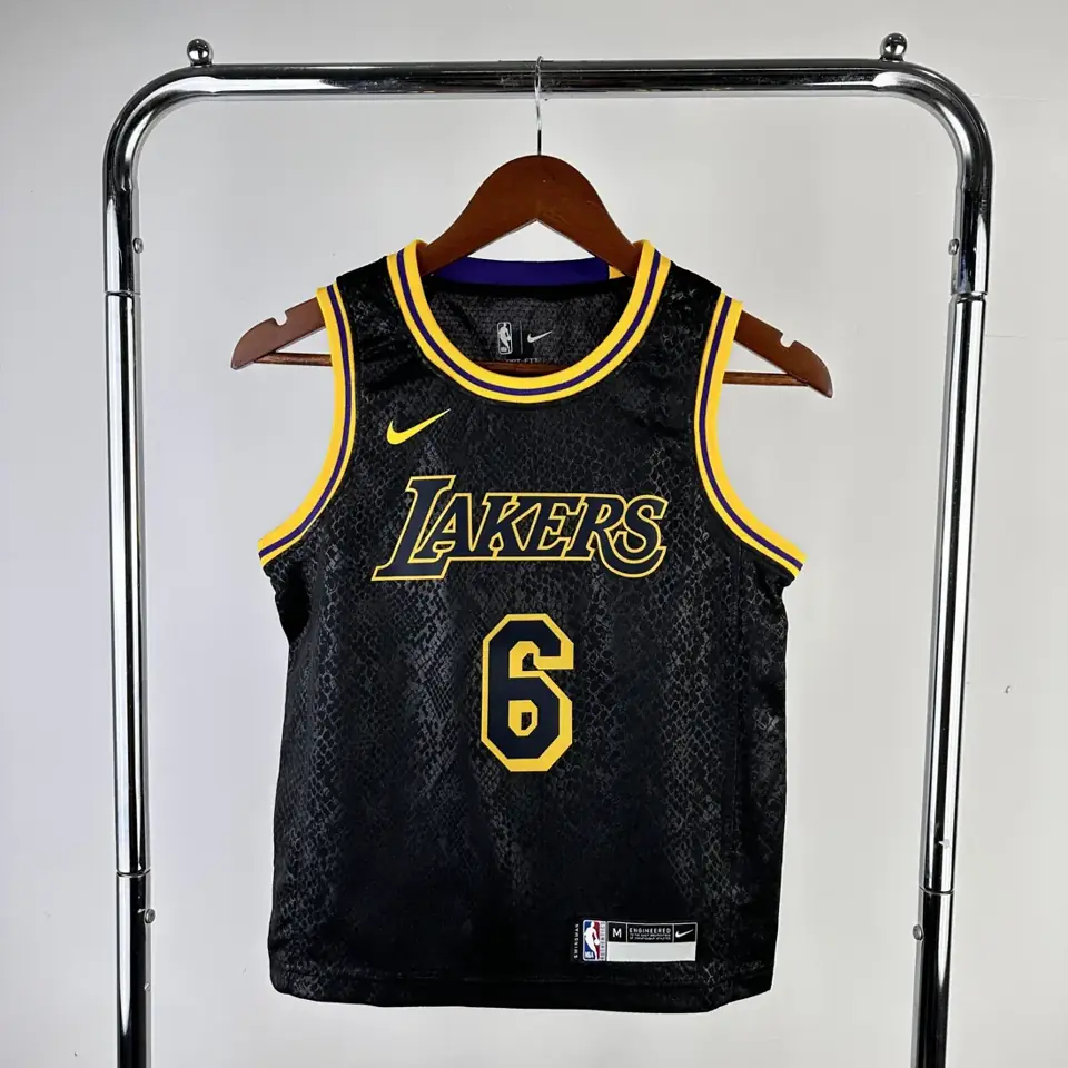 Juvenil/niños: Lakers - Estampado de serpiente - nº 6 James