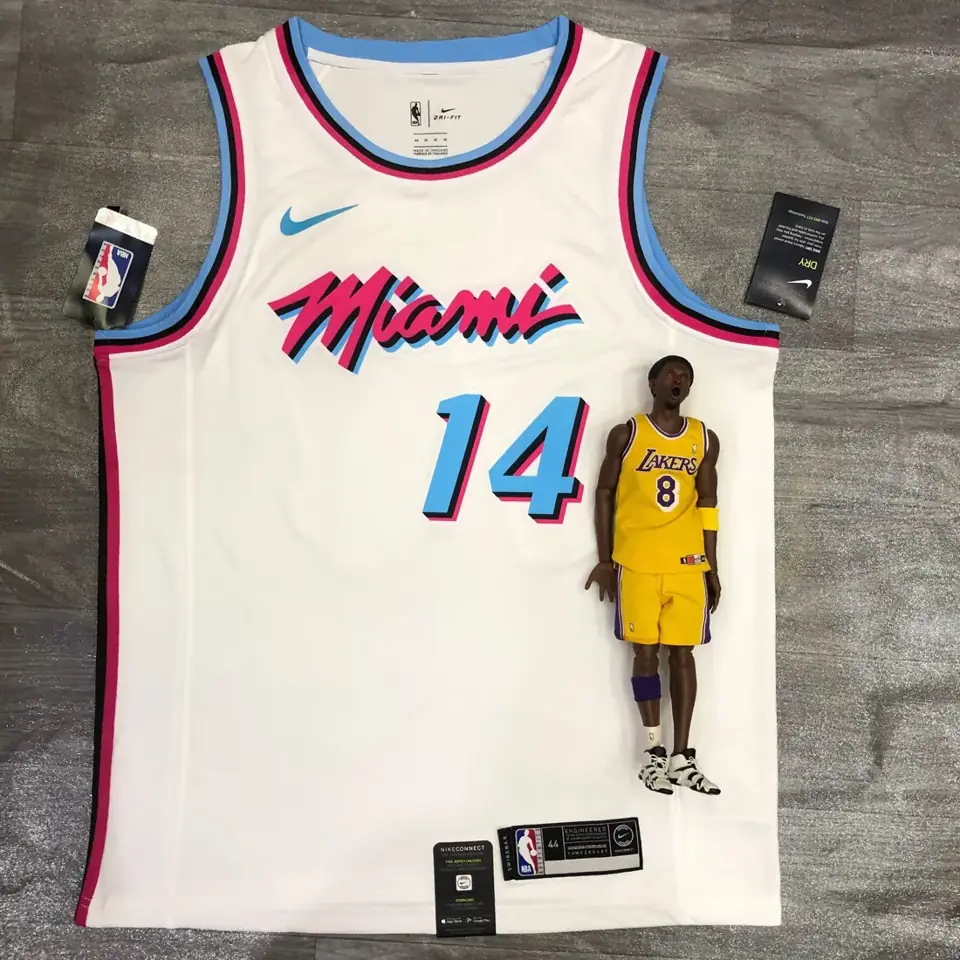 Miami Heat blanco de cuello redondo nº 14 Herro