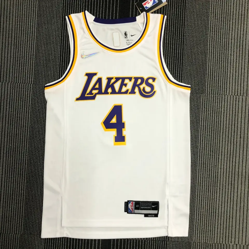 75 aniversario Los Lakers blanco número 4 Rondo