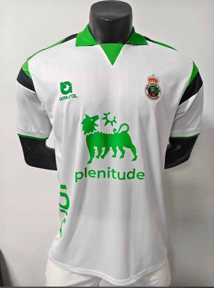 Racing de Santander primera equipación 26/27