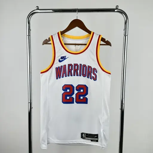 Temporada 25 Warriors retro número 22 Wiggins