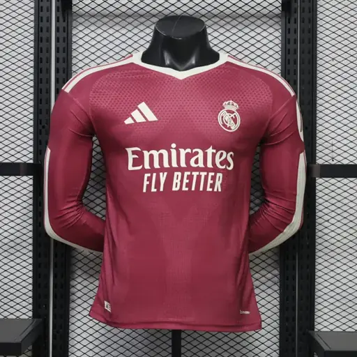 26-27 Real Madrid tercera equipación manga larga S-3XL