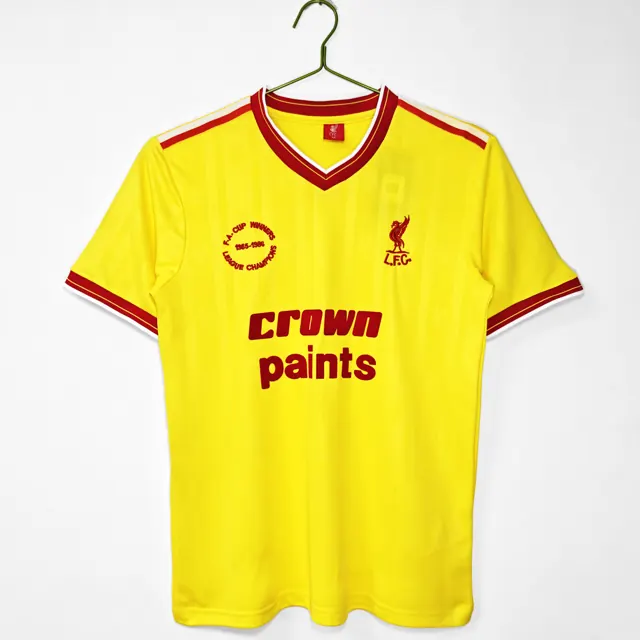 Temporada 1985/86 Liverpool tercera amarillo 5A