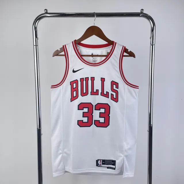 Temporada 23 Chicago Bulls blanco n.º 33 Pippen