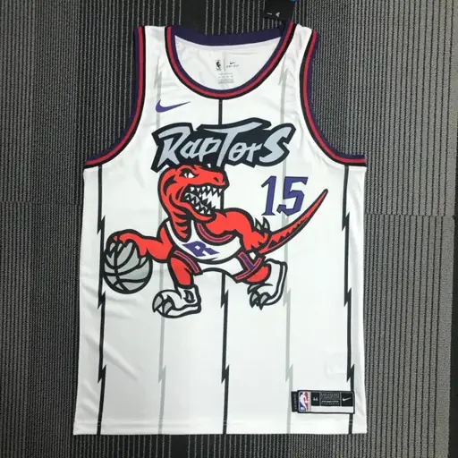 Raptors Retro blanco Nº 15 Carter
