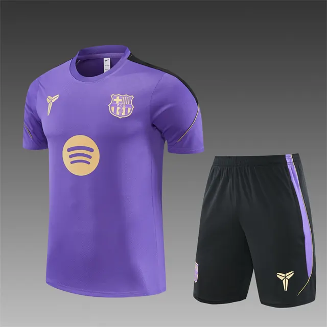 26/27 camiseta de manga corta del Barcelona morada [edición colaborativa]