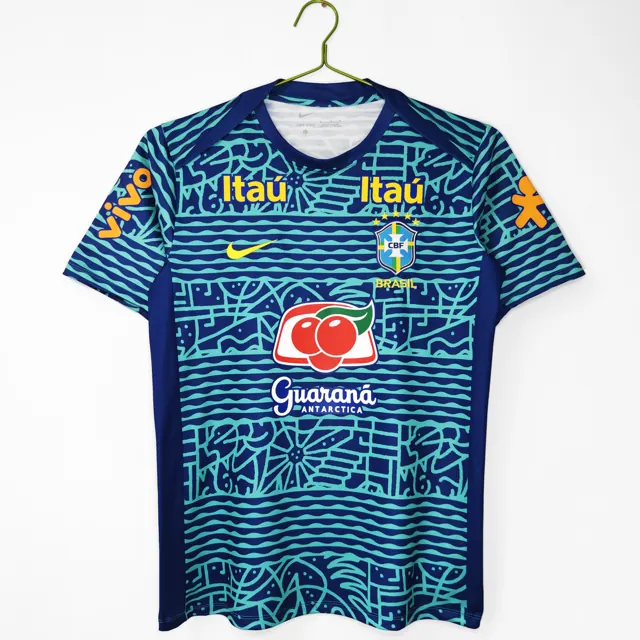 Temporada 2024 Brasil camiseta de entrenamiento de camuflaje