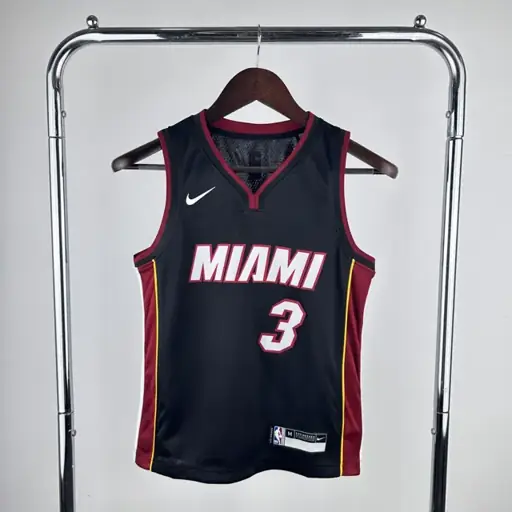 Infantil/Juvenil: Heat cuello en V negro nº 3 Wade