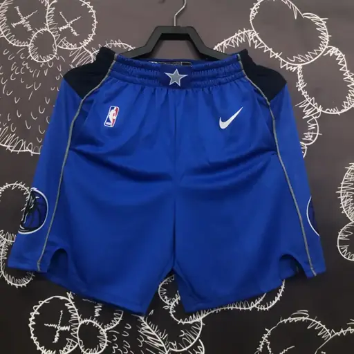 Mavericks shorts azules