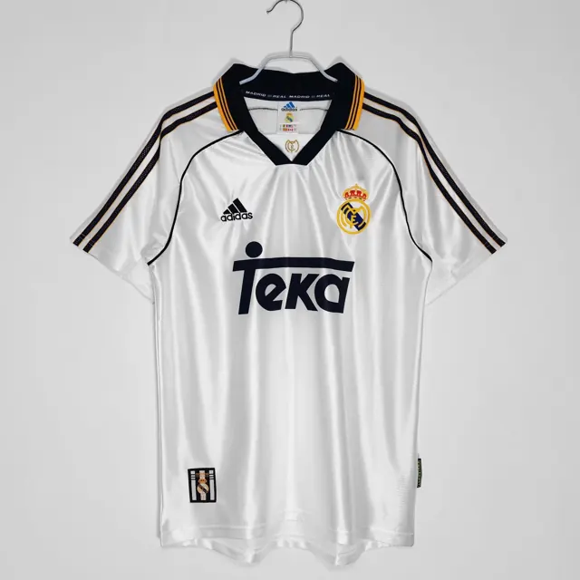 Temporadas 1998/00 Real Madrid primera equipación 5A
