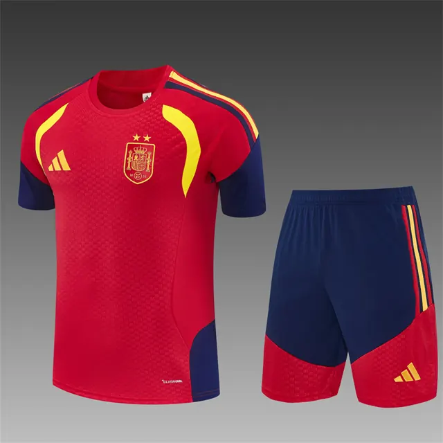 26/27 camiseta de manga corta de España roja [dos estrellas]