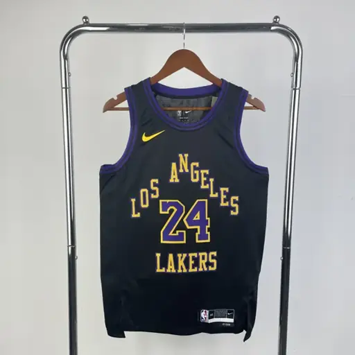 Camiseta temporada 26 Lakers City Edition número 24 Kobe