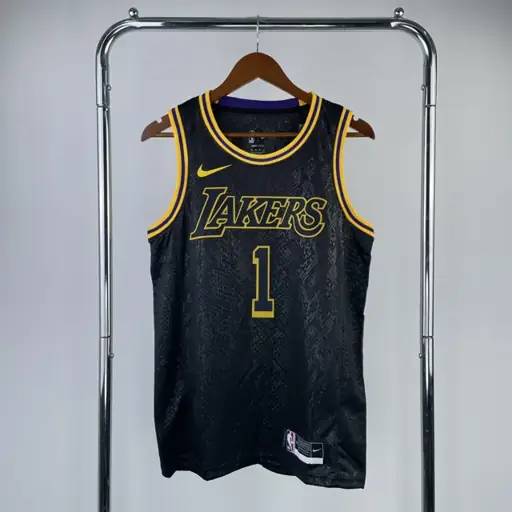 Lakers estampado de serpiente nº 1 Russell