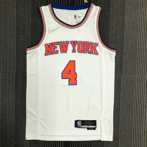 75 aniversario Knicks blanco número 4 Rose