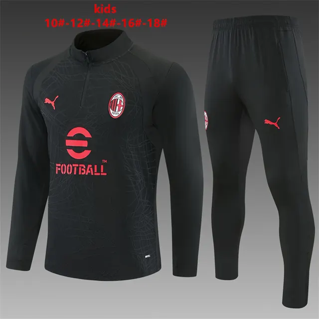 Niños 26/27 AC Milan negro