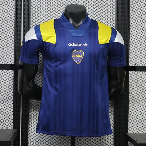 26. Boca Casual Retro Azul Tallas S-3XL