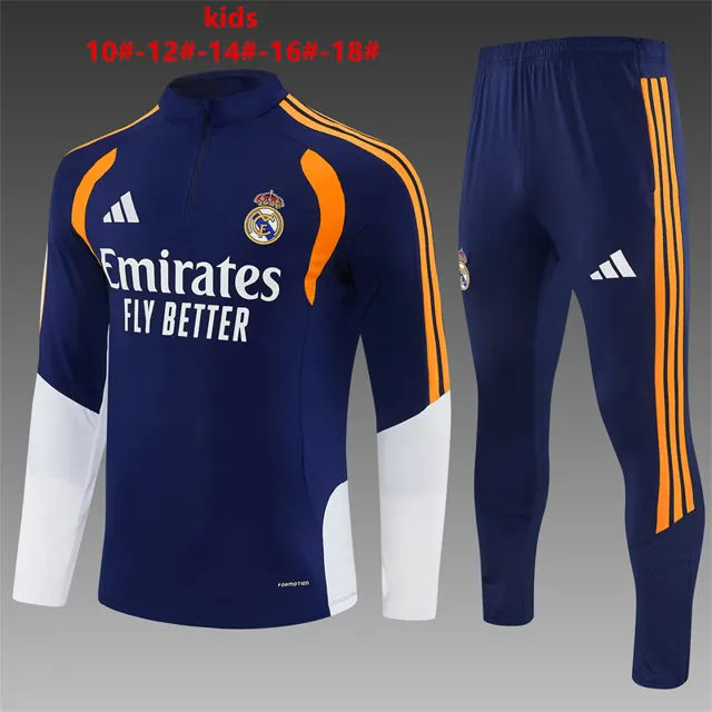 Niños 26/27 Real Madrid azul real con amarillo