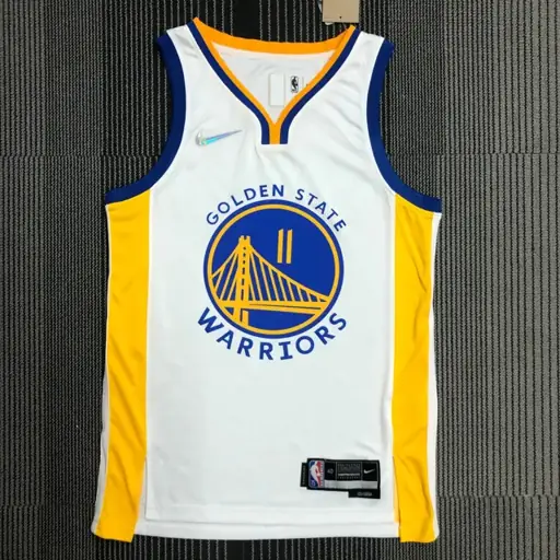 75 aniversario Los Warriors blanco número 11 Thompson