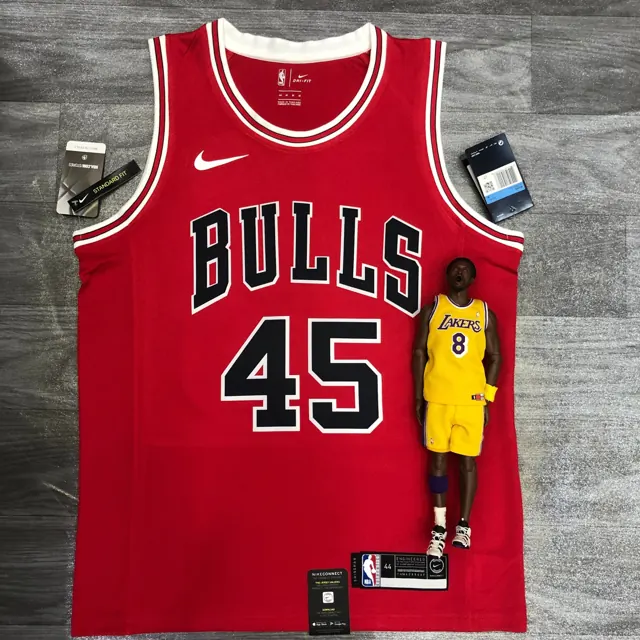 Bulls cuello redondo rojo nº 45 Michael Jordan