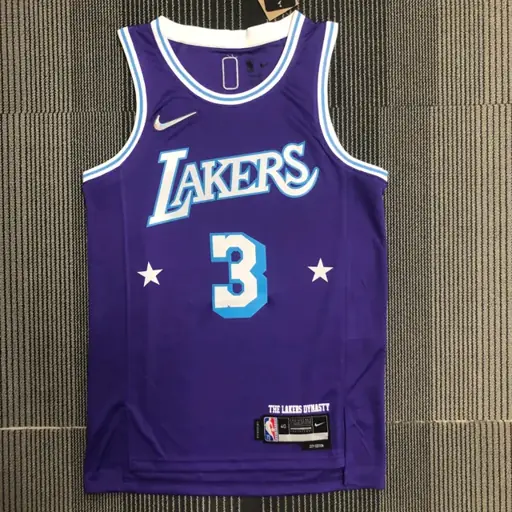 75º aniversario temporada 22 Lakers City Edition nº 3 Davis