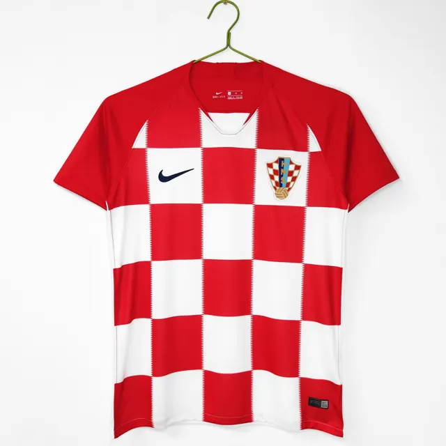 Temporada 2018 Croacia camiseta retro local 8A