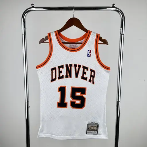 Camiseta retro termosellada MN: SW Nuggets temporada 06/07 Noche retro ABA nº 15 Anthony