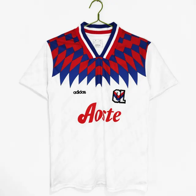Temporada 1995/96 Olympique de Lyon local retro 2 B