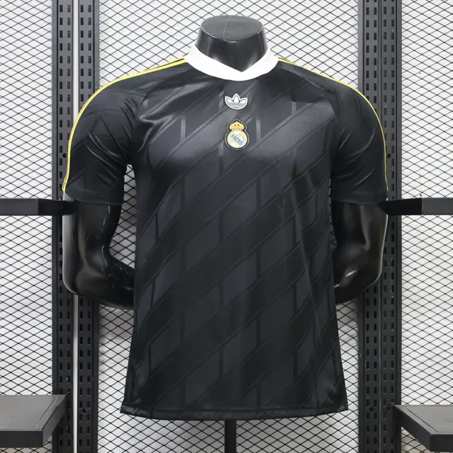 26-27 Real Madrid Negro Casual Retro Tallas S-3XL