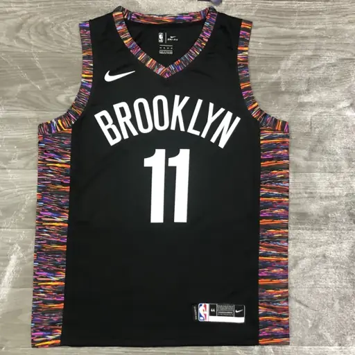 Temporada 20 Nets City Edition (camuflaje) negro nº 11 Irving