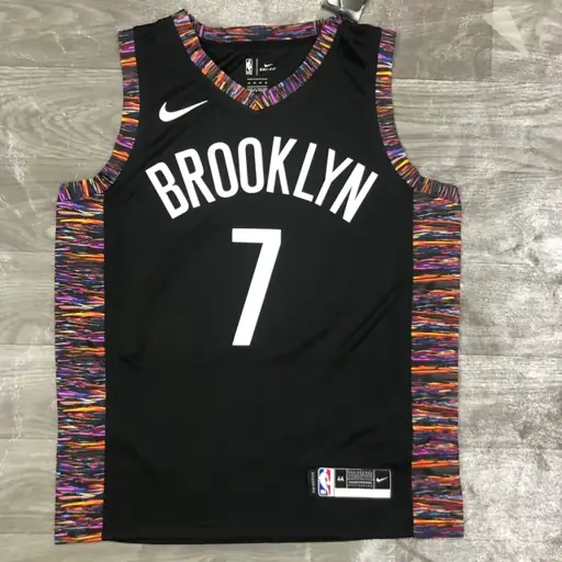 Temporada 20 Nets City Edition (camuflaje) negro nº 7 Durant