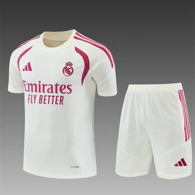 26/27 camiseta de manga corta del Real Madrid beige