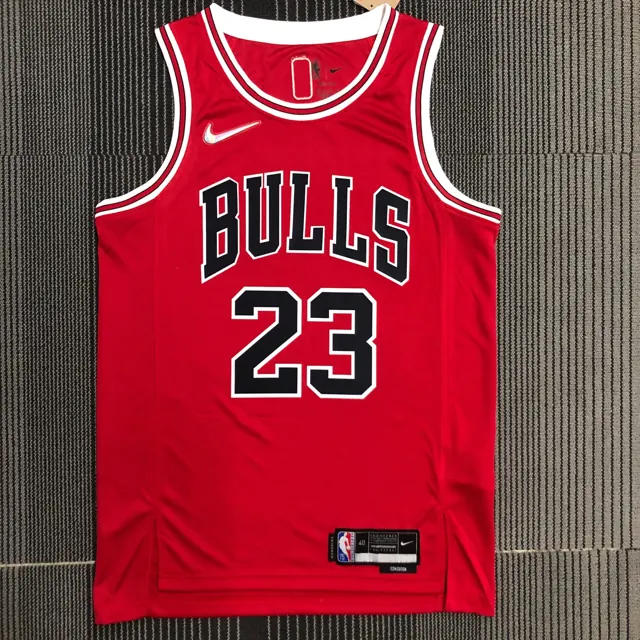 75 aniversario Bulls rojo número 23 Jordan