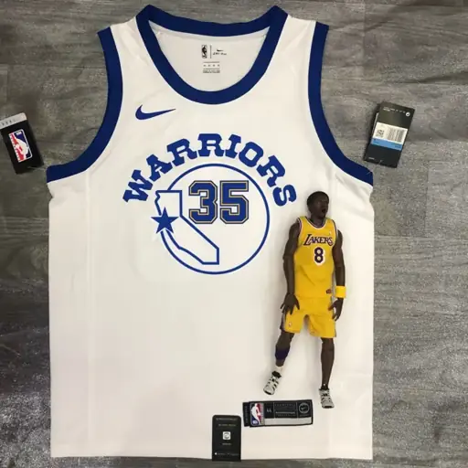 Golden State Warriors calcetines blancos nº 35 Durant