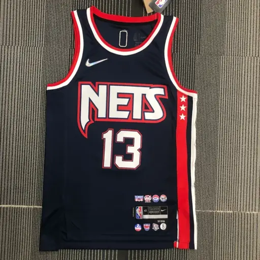 75º aniversario temporada 22 Nets City Edition nº 13 Harden