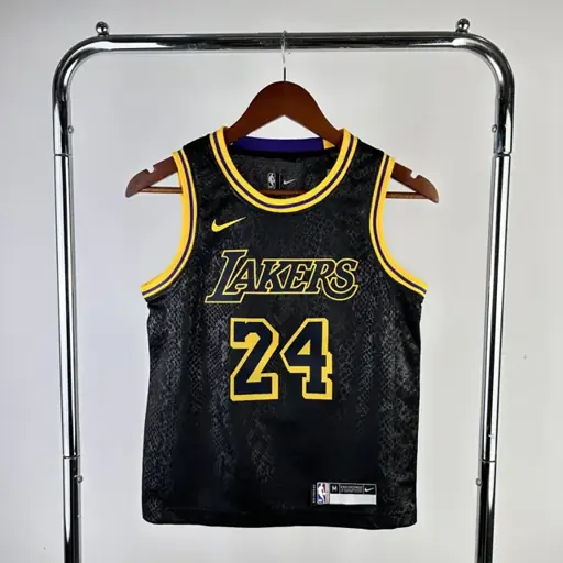 Juvenil/niños: Lakers - Estampado de serpiente - nº 24 Kobe