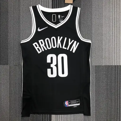 75 aniversario Nets negro número 30 Curry