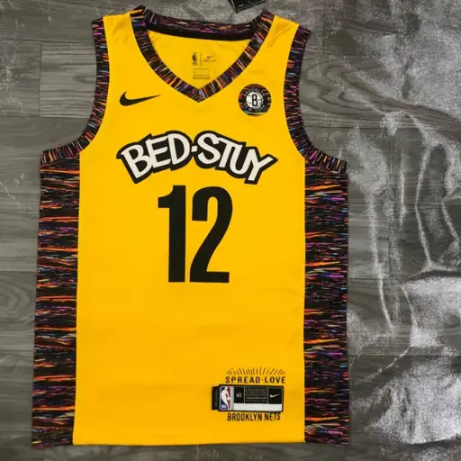 Nets edición conmemorativa camuflaje amarillo n.º 12 Harris