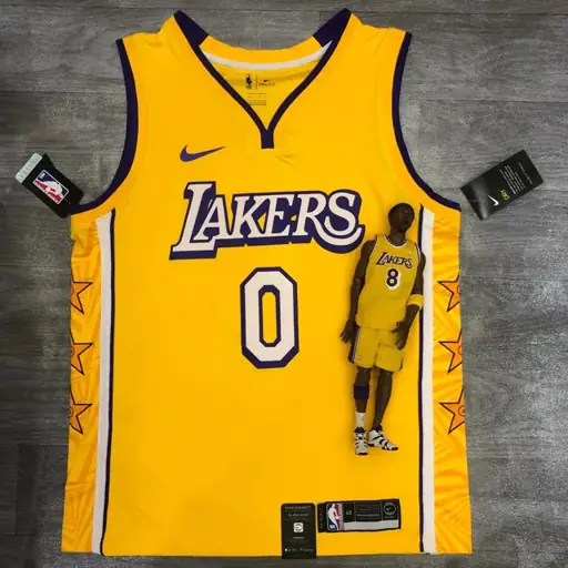 Los Angeles Lakers con estrellas nº 0 Nick Young
