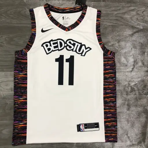 Temporada 20 Nets City Edition (camuflaje) blanco nº 11 Irving