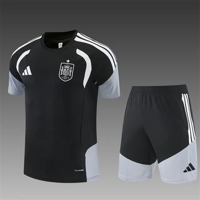 Camiseta de manga corta 26/27 España negro