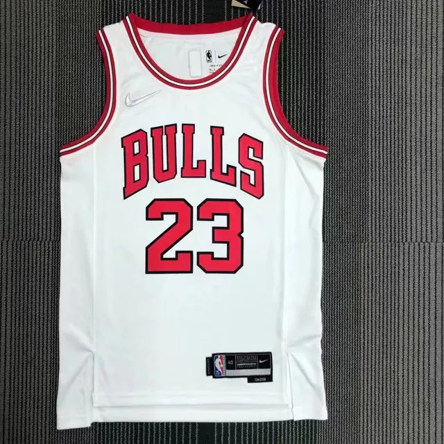 75 aniversario, Bulls, blanco, número 23, Jordan