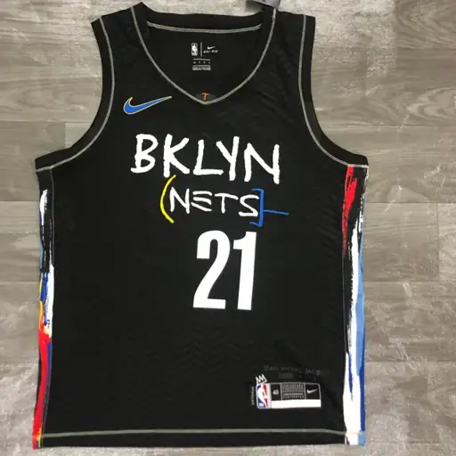 Temporada 21 Nets Edición City (estilo grafiti) n.º 21 Aldridge