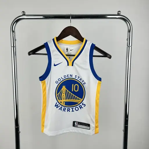 Niños: Warriors blanco número 10 Butler